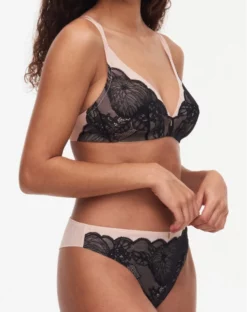 Soutien-gorge Sans Armature Chantelle Midnight Flowers (Noir) -Sous-vetement Soldes Boutique soutien gorge sans armature chantelle midnight flowers noir 2