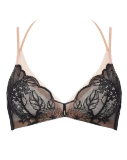 Soutien-gorge Sans Armature Chantelle Midnight Flowers (Noir) -Sous-vetement Soldes Boutique soutien gorge sans armature chantelle midnight flowers noir 3