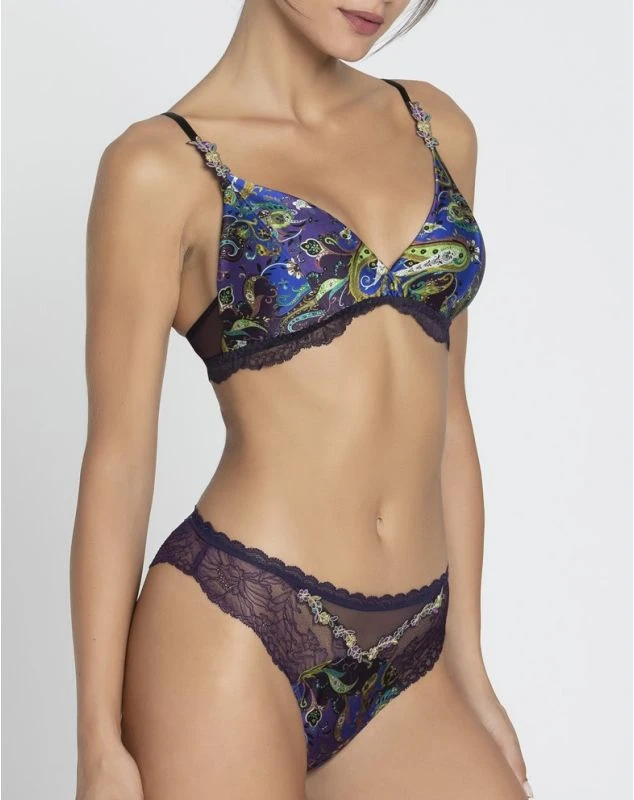 Soutien-gorge Sans Armature Lise Charmel Dentelle Cashmer (Emaux Cashmer) 4 Soutien-gorge Sans Armature Lise Charmel Dentelle Cashmer (Emaux Cashmer) – Image 4