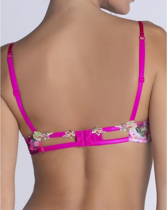 Soutien-gorge Sans Armature Lise Charmel Envolée De Fleurs (Envolée Fuschia) 3 Soutien-gorge Sans Armature Lise Charmel Envolée De Fleurs (Envolée Fuschia) – Image 3
