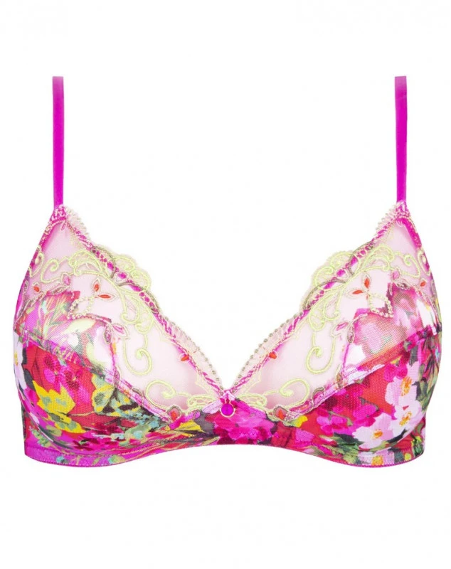 Soutien-gorge Sans Armature Lise Charmel Envolée De Fleurs (Envolée Fuschia) 4 Soutien-gorge Sans Armature Lise Charmel Envolée De Fleurs (Envolée Fuschia) – Image 4