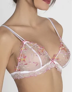 Soutien-gorge Sans Armature Lise Charmel Été Frivole (Blanc Frivole) -Sous-vetement Soldes Boutique soutien gorge sans armature lise charmel ete frivole blanc frivole 3