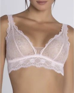 Soutien-gorge Sans Armature Lise Charmel Sublime En Dentelle (Rose Sublime)