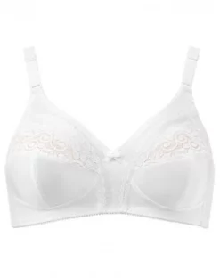Soutien-gorge Sans Armature Triumph Claudette 104 (Blanc) -Sous-vetement Soldes Boutique soutien gorge sans armature triumph claudette 104 blanc 3