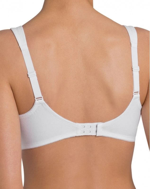 Soutien-gorge Sans Armature Triumph Cotton Shaper (Blanc) 2 Soutien-gorge Sans Armature Triumph Cotton Shaper (Blanc) – Image 2