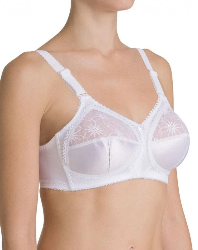 Soutien-gorge Sans Armature Triumph Doreen Luxury (Blanc) 1 Soutien-gorge Sans Armature Triumph Doreen Luxury (Blanc)