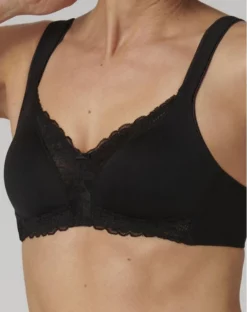 Soutien-gorge Sans Armature Triumph Modern Lace+Cotton (Noir)