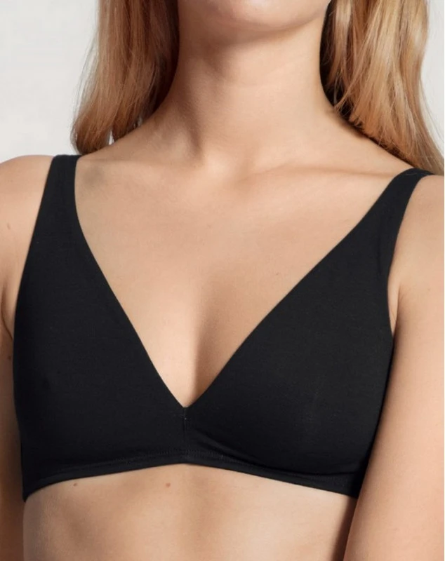 Soutien-gorge Soft Calida Natural Comfort (Noir) 1 Soutien-gorge Soft Calida Natural Comfort (Noir)