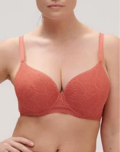Simone Perele Soutien-gorge Spacer Moulé Simone Pérèle Comète (Rose Texas)