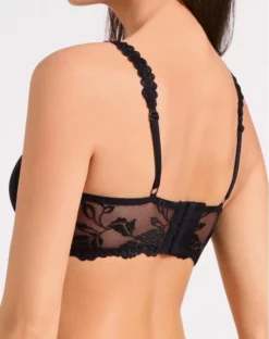Soutien-gorge Spacer Plunge Aubade Softessence (Noir) -Sous-vetement Soldes Boutique soutien gorge spacer plunge aubade softessence noir 3
