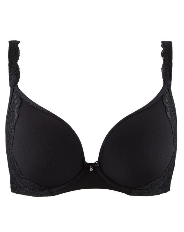 Soutien-gorge Spacer Plunge Aubade Sweetessence (Noir) 2 Soutien-gorge Spacer Plunge Aubade Sweetessence (Noir) – Image 2