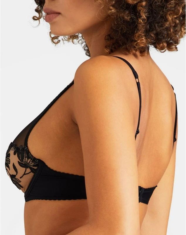 Soutien-gorge Triangle Armatures Aubade Lovessence (Noir) 4 Soutien-gorge Triangle Armatures Aubade Lovessence (Noir) – Image 4