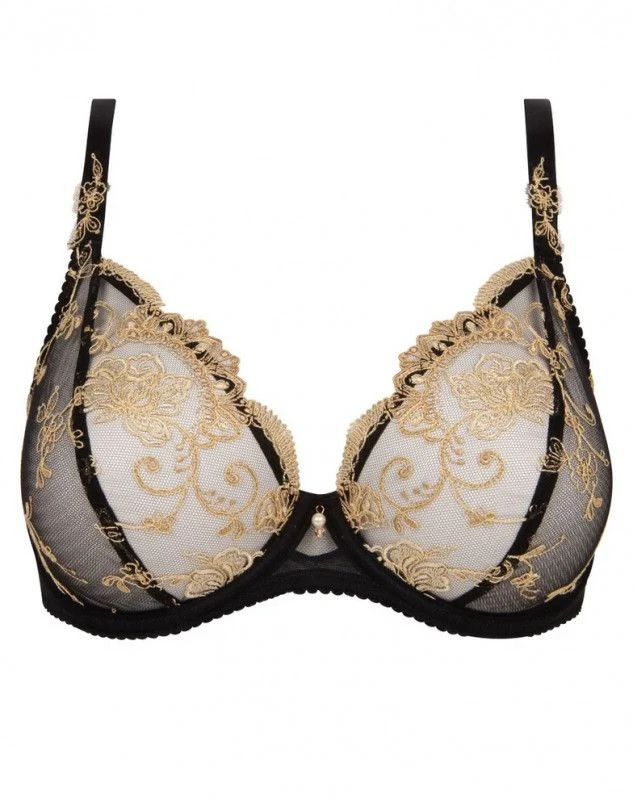 Soutien-gorge Triangle Armatures Glamour Lise Charmel Déesse En Glam (Or Glamour) 3 Soutien-gorge Triangle Armatures Glamour Lise Charmel Déesse En Glam (Or Glamour) – Image 3