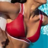 Soutien-gorge Triangle De Bain Sans Armature Lise Charmel Energie Nautique (Flamme Nautique)