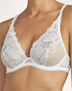 Soutien-gorge Triangle Plunge Aubade Pour Toujours (Opale)