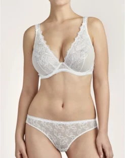 Soutien-gorge Triangle Plunge Confort Aubade Pour Toujours (Opale) -Sous-vetement Soldes Boutique soutien gorge triangle plunge confort aubade pour toujours opale 2