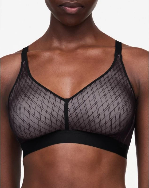 Soutien-gorge Triangle Sans Armature Chantelle Smooth Lines (Noir/Beige) 1 Soutien-gorge Triangle Sans Armature Chantelle Smooth Lines (Noir/Beige)