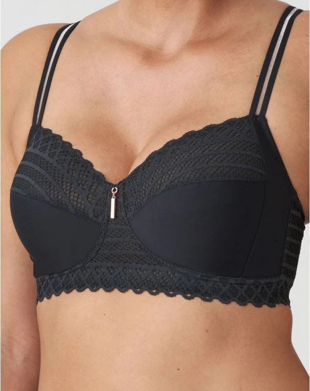 Soutien-gorge Triangle Sans Armature Prima Donna Twist East End (Charbon) 2 Soutien-gorge Triangle Sans Armature Prima Donna Twist East End (Charbon) – Image 2