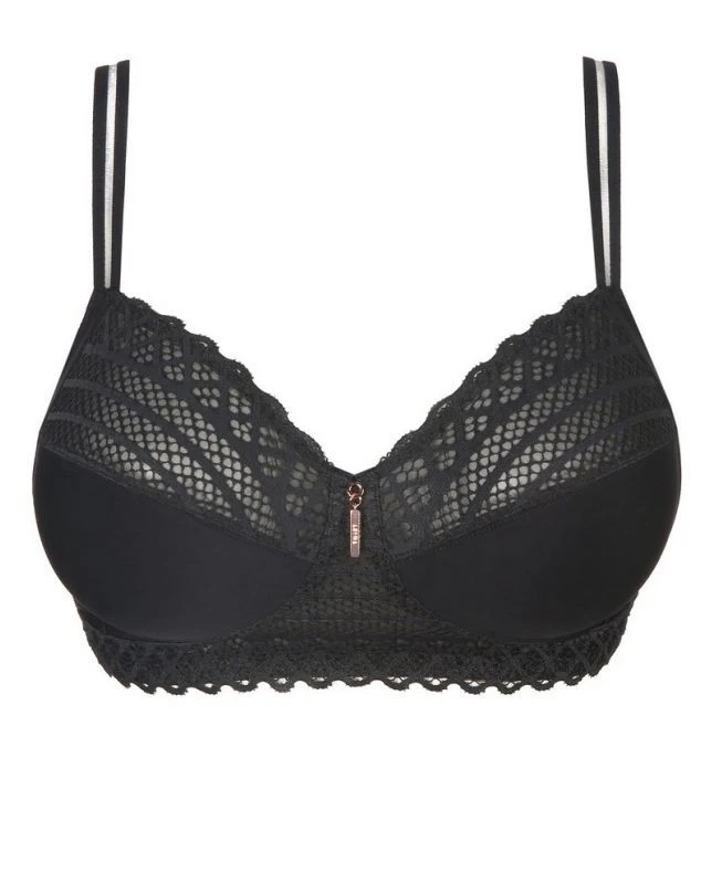 Soutien-gorge Triangle Sans Armature Prima Donna Twist East End (Charbon) 4 Soutien-gorge Triangle Sans Armature Prima Donna Twist East End (Charbon) – Image 4