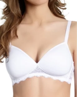 Simone Perele Soutien-gorge Triangle Spacer Sans-armatures Simone Pérèle Caresse (Blanc)