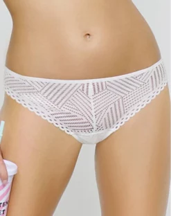 String Antigel Tressage Graphic (Tressage Blanc)