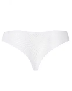 String Antigel Tressage Graphic (Tressage Blanc) 7 String Antigel Tressage Graphic (Tressage Blanc) -Sous-vetement Soldes Boutique string antigel tressage graphic tressage blanc 3