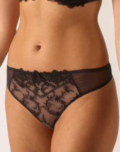 String Empreinte Louise (Ombre) -Sous-vetement Soldes Boutique string empreinte louise ombre 2