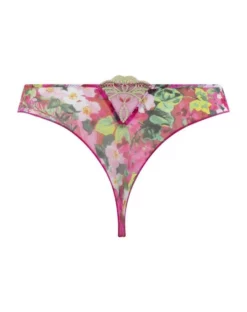 String Lise Charmel Envolée De Fleurs (Envolée Fuschia) -Sous-vetement Soldes Boutique string lise charmel envolee de fleurs envolee fuschia 8