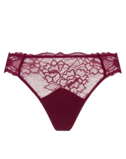 String Lise Charmel Sublime En Dentelle (Fuchsia Sublime) -Sous-vetement Soldes Boutique string lise charmel sublime en dentelle fuchsia sublime 3