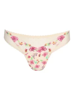 String Marie Jo Chen (Pearled Ivory) -Sous-vetement Soldes Boutique string marie jo chen pearled ivory 3