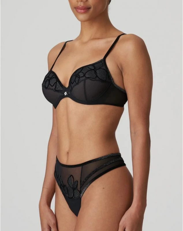 String Marie Jo Lous (Noir) 2 String Marie Jo Lous (Noir) – Image 2