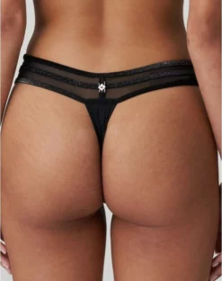 String Marie Jo Lous (Noir) 7 String Marie Jo Lous (Noir) -Sous-vetement Soldes Boutique string marie jo lous noir 2