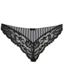 String Marie Jo Sydny (Tuxedo Black) -Sous-vetement Soldes Boutique string marie jo sydny tuxedo black 4