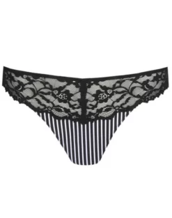 String Marie Jo Sydny (Tuxedo Black) -Sous-vetement Soldes Boutique string marie jo sydny tuxedo black 5