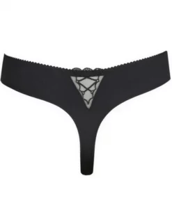 String Prima Donna Livonia (Noir) 11 String Prima Donna Livonia (Noir) -Sous-vetement Soldes Boutique string prima donna livonia noir 5
