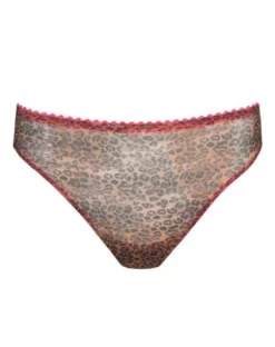 String Prima Donna Twist Café Plume (Cheetah) -Sous-vetement Soldes Boutique string prima donna twist cafe plume cheetah 3