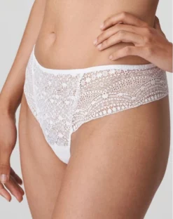 String Prima Donna Twist Epirus (Blanc) -Sous-vetement Soldes Boutique string prima donna twist epirus blanc 2