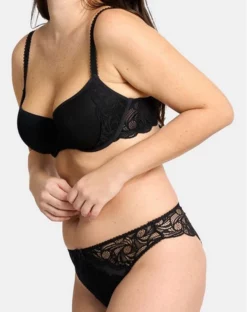 String Sans Complexe Ariane (Noir) -Sous-vetement Soldes Boutique string sans complexe ariane noir 4