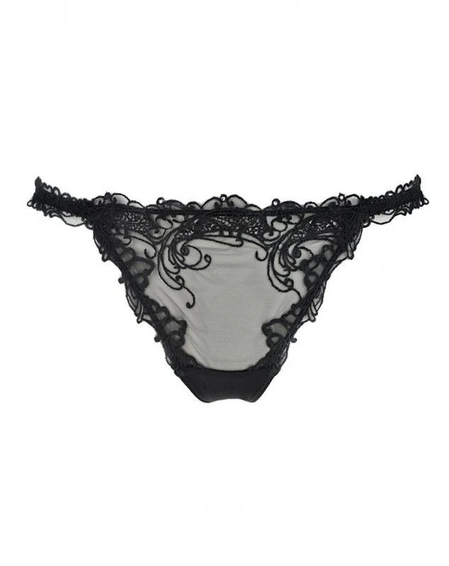 String Sexy Lise Charmel Soir De Venise (Noir) 2 String Sexy Lise Charmel Soir De Venise (Noir) – Image 2