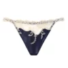 String Sexy Lise Charmel Splendeur Soie (Splendeur Marine)