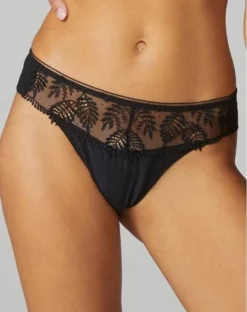 Simone Perele Tanga Simone Pérèle Bloom (Noir)