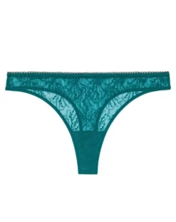 Simone Perele Tanga Simone Pérèle Opaline (Vert Emeraude) -Sous-vetement Soldes Boutique tanga simone perele opaline vert emeraude 2