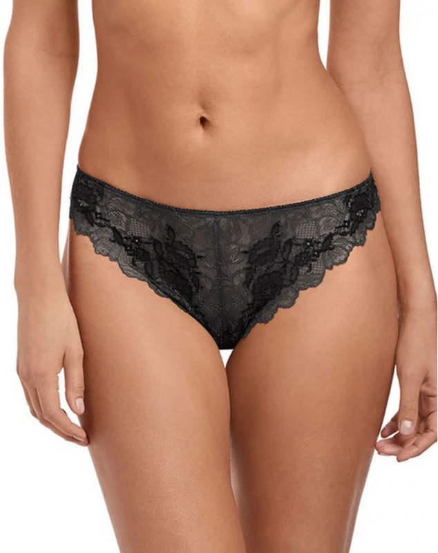 Tanga Wacoal Lace Perfection (Charcoal) 1 Tanga Wacoal Lace Perfection (Charcoal)