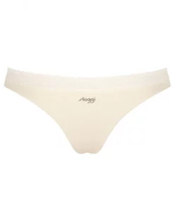Tangas (Lot De 2) Coton Bio Sloggi GO Ribbed (Angora) 9 Tangas (Lot De 2) Coton Bio Sloggi GO Ribbed (Angora) -Sous-vetement Soldes Boutique tangas lot de 2 coton bio sloggi go ribbed angora 4