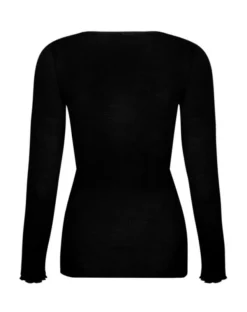 Tee-shirt Manches Longues Bien-être Lise Charmel Plaisir Caresse (Noir) -Sous-vetement Soldes Boutique tee shirt manches longues bien etre lise charmel plaisir caresse noir 4